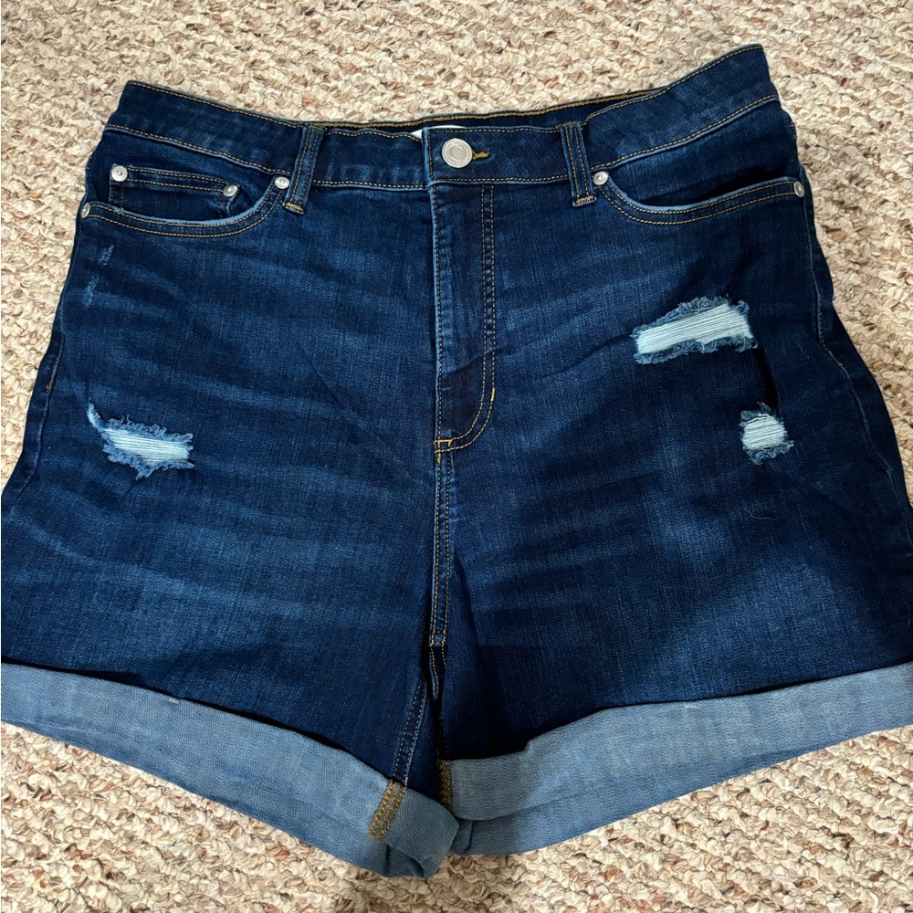 Lauren Conrad LC Denim Shorts Sz 14